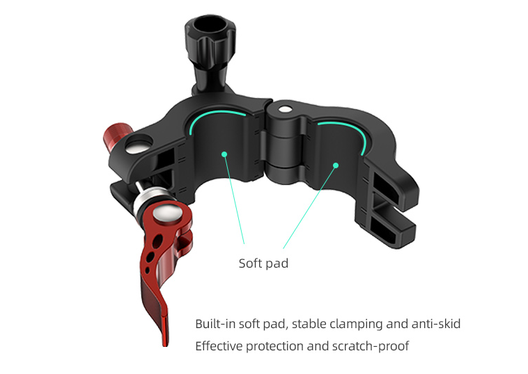 Držák dálkového ovladače Mavic Air, Pro, 2 Pro, Spark, Mini atd. na řidítka 13